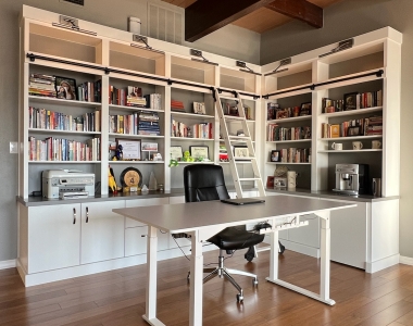 Contemporary Workspace Library